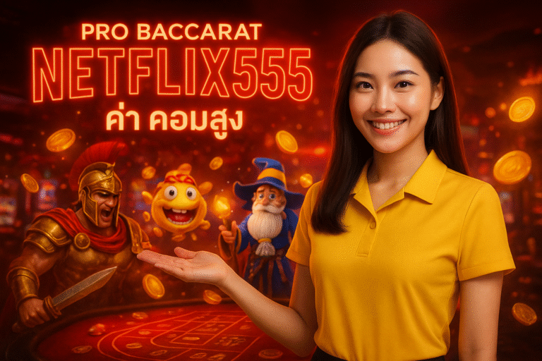 โปรบาคาร่า NETFLIX555 ค่าคอมสูงสุด