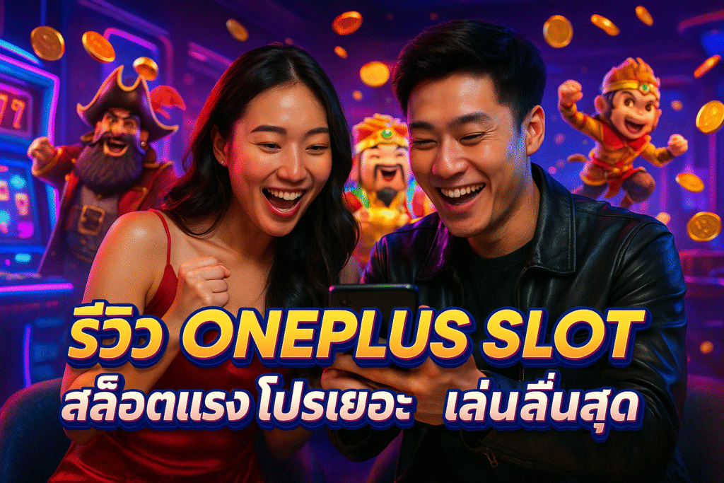 รีวิว ONEPLUS SLOT สล็อตแรง โปรเยอะ เล่นลื่นสุด